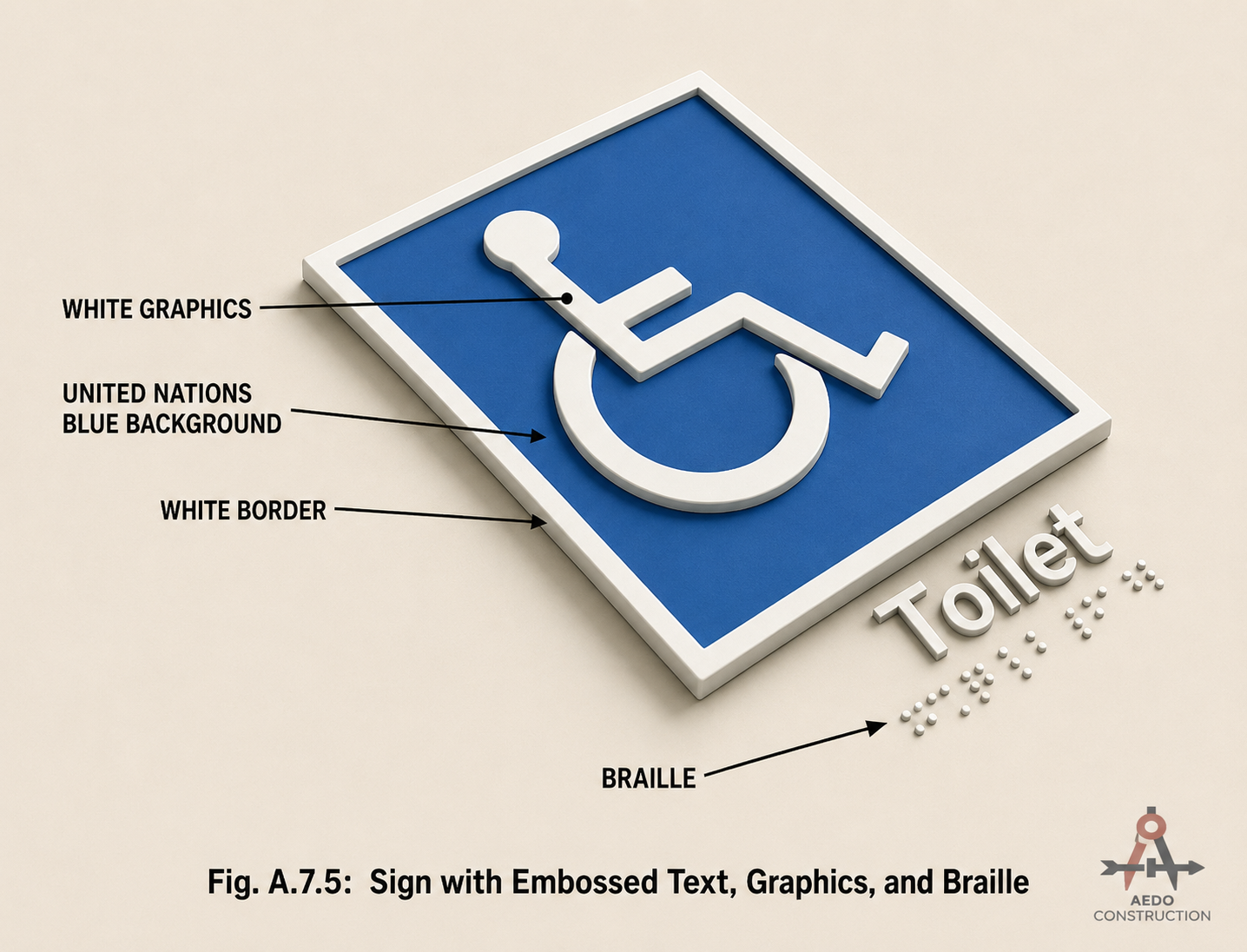 Sign with Braille