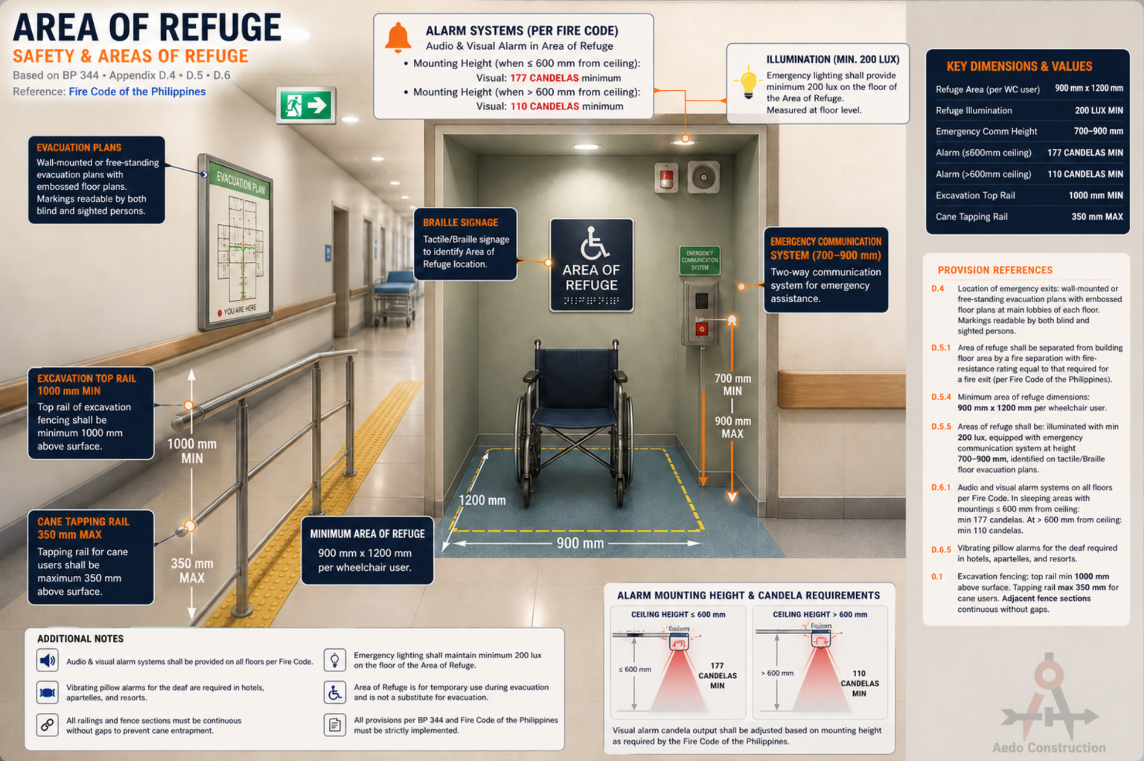 Area of refuge emergency communication